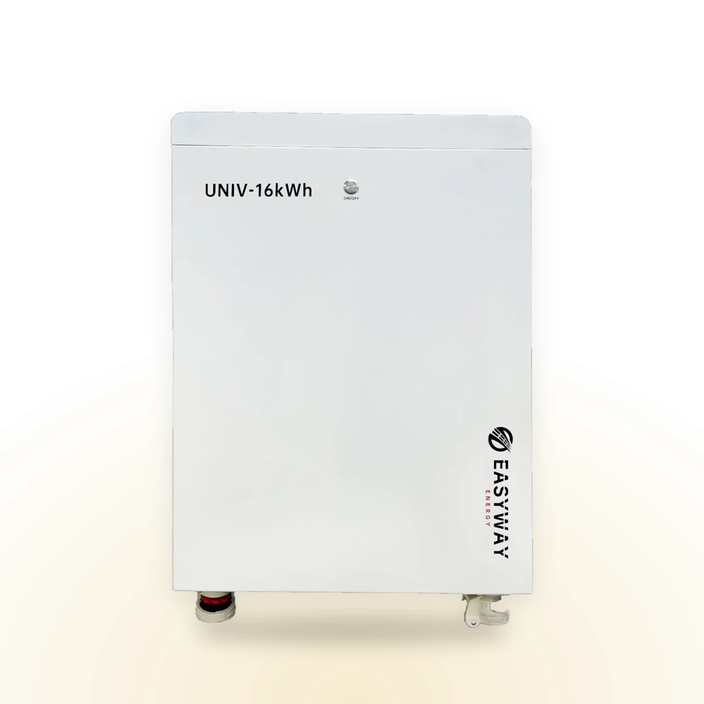 UNIV-16kWh (WP) von Easyway Energy – Frontansicht mit Typenbezeichnung und Easyway-Logo