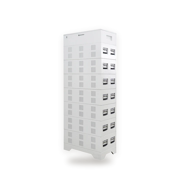 UNIV-16kWh(H) von Easyway Energy – Hochvolt-Stapelspeicher, Schrägansicht